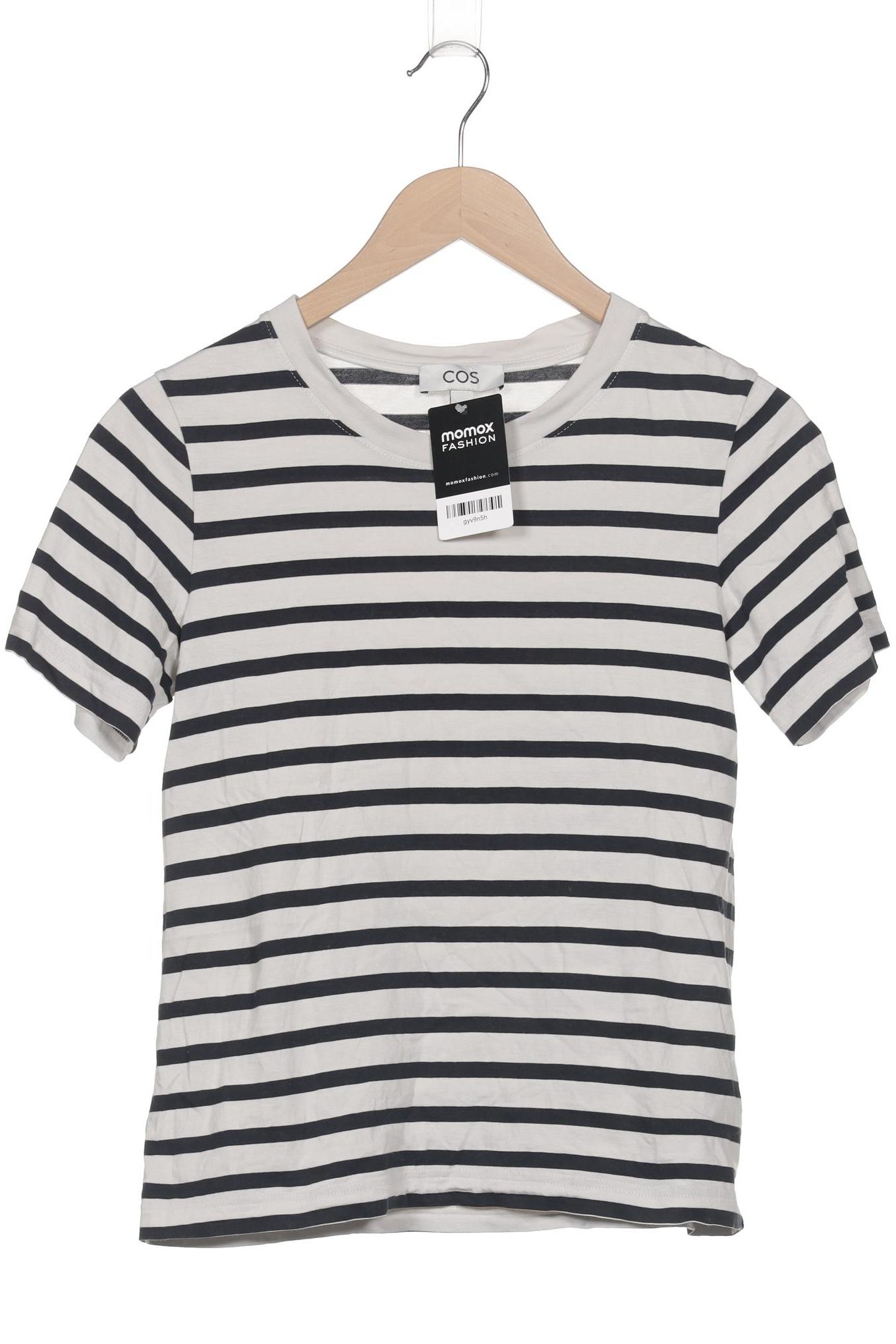 

COS Damen T-Shirt, weiß, Gr. 34