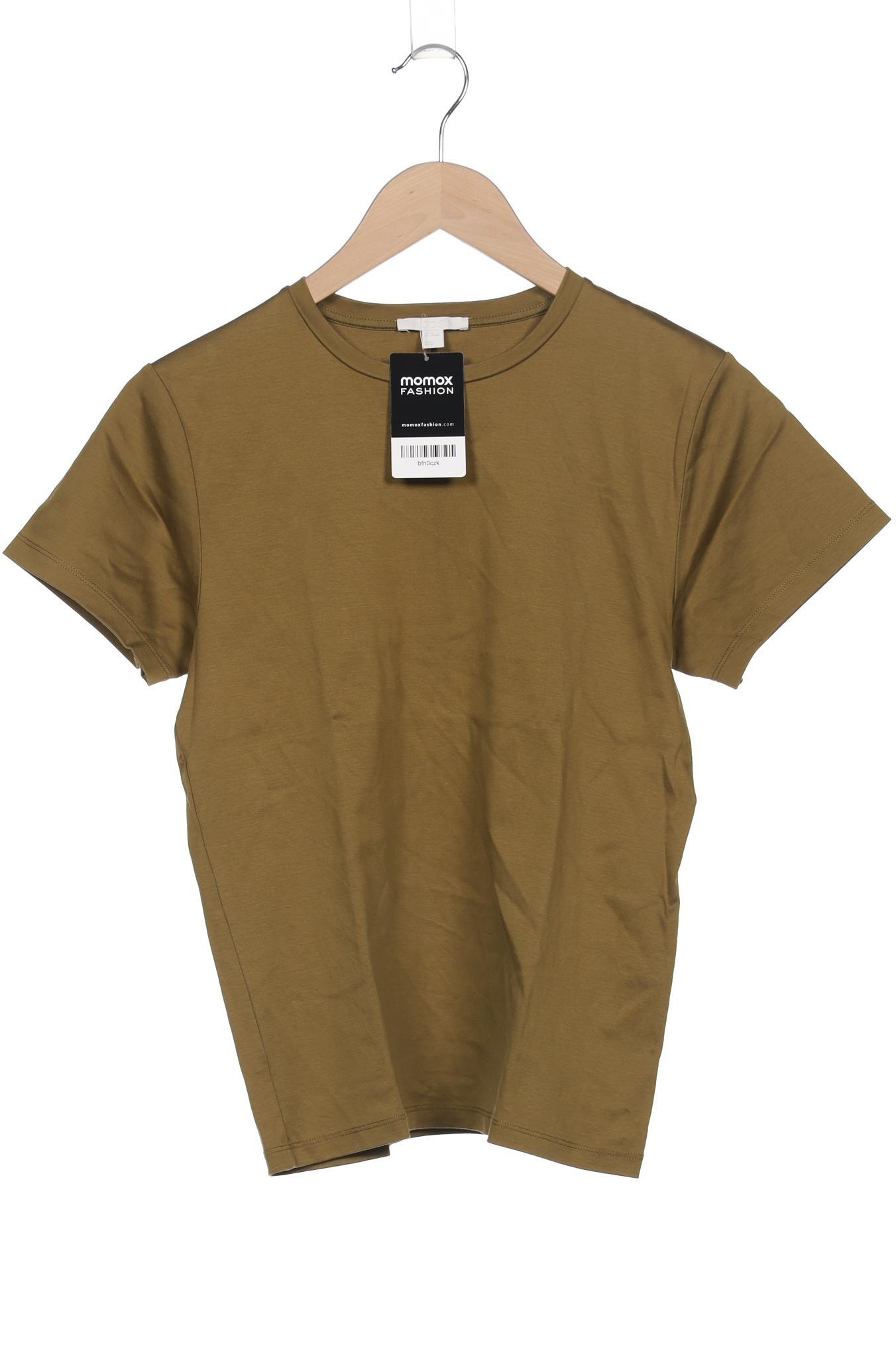 

COS Damen T-Shirt, grün, Gr. 34