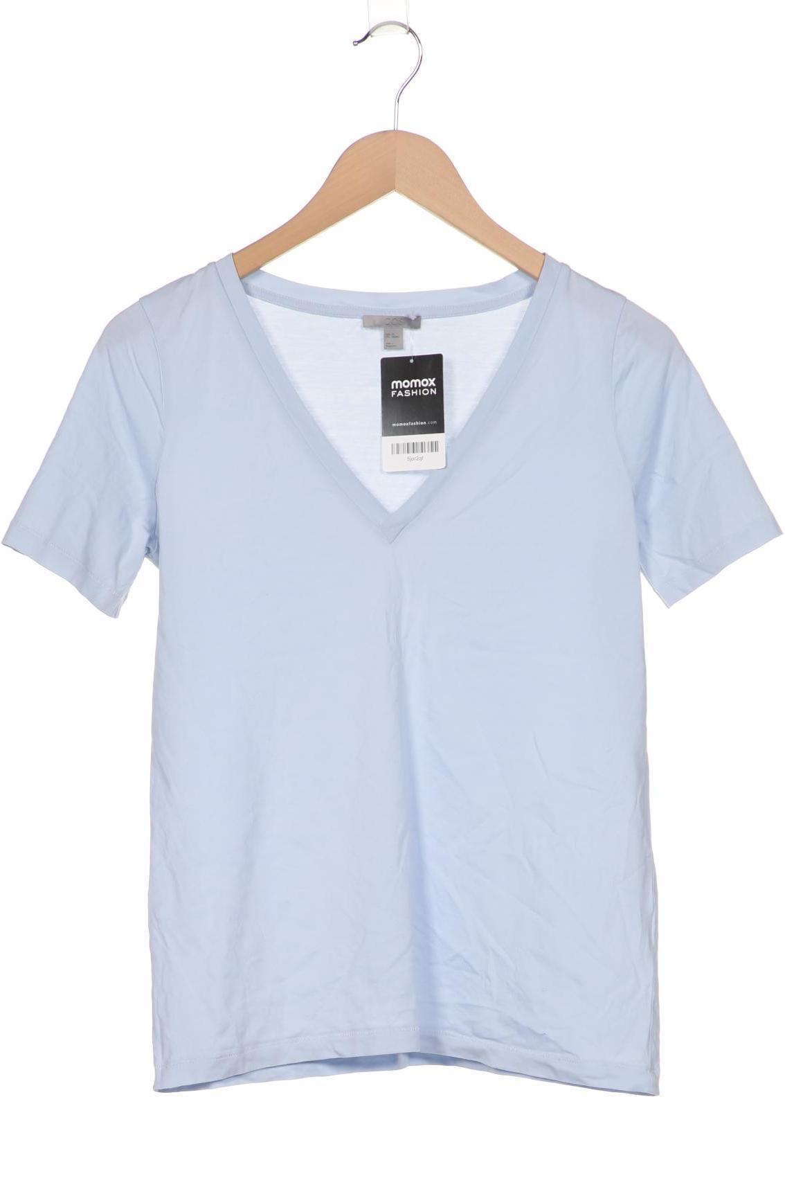 

COS Damen T-Shirt, hellblau, Gr. 34