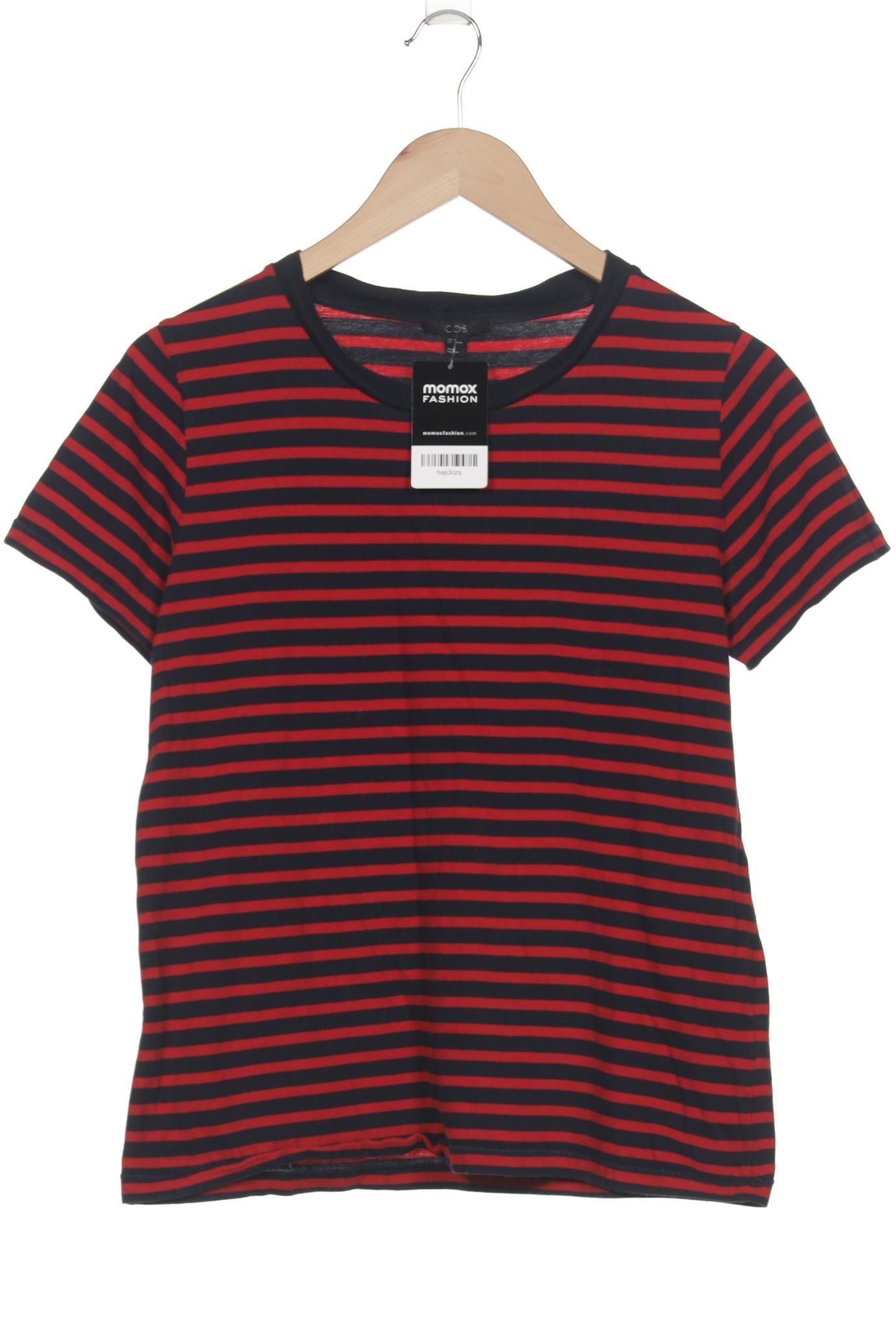 

COS Damen T-Shirt, marineblau, Gr. 38