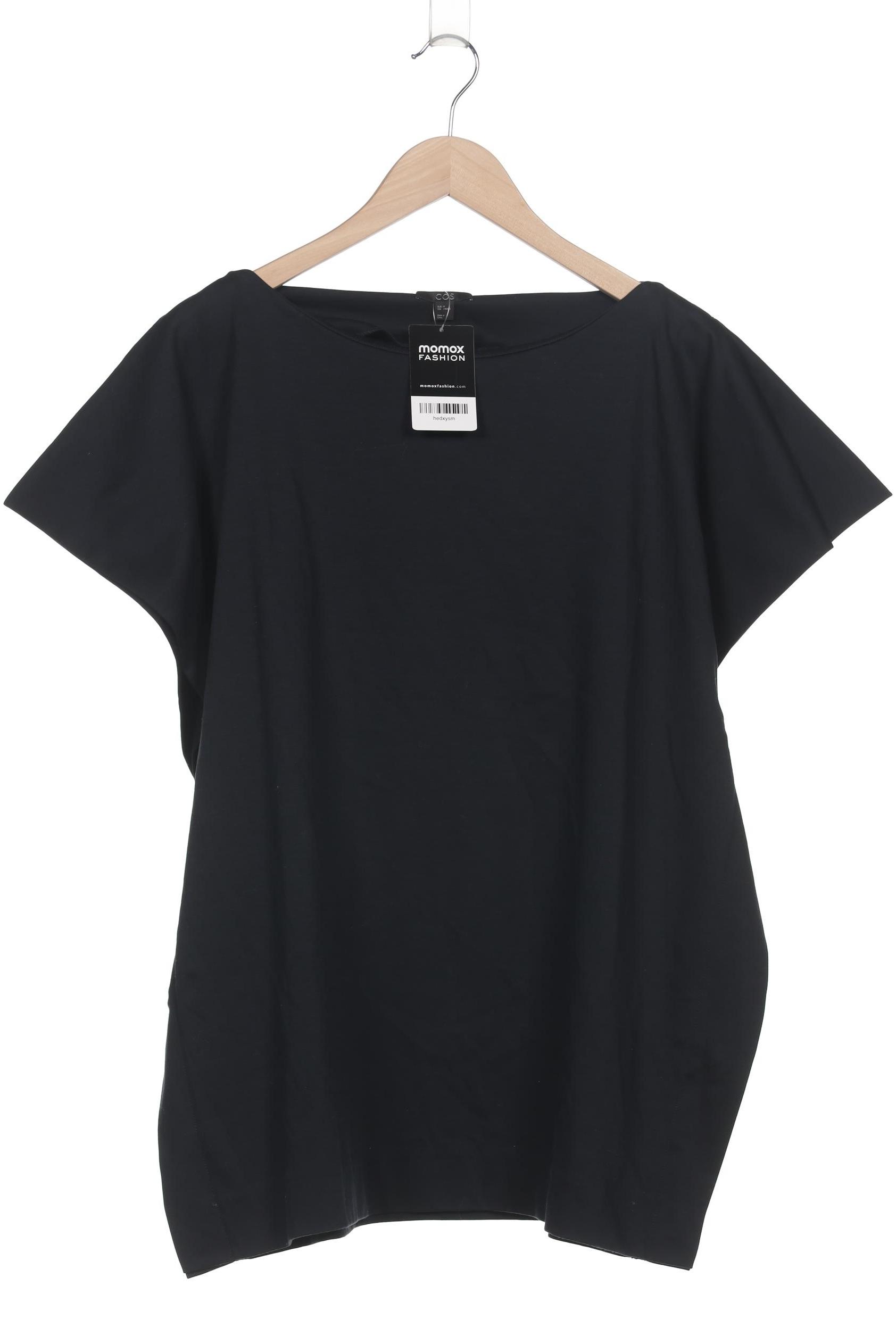 

COS Damen T-Shirt, marineblau, Gr. 38