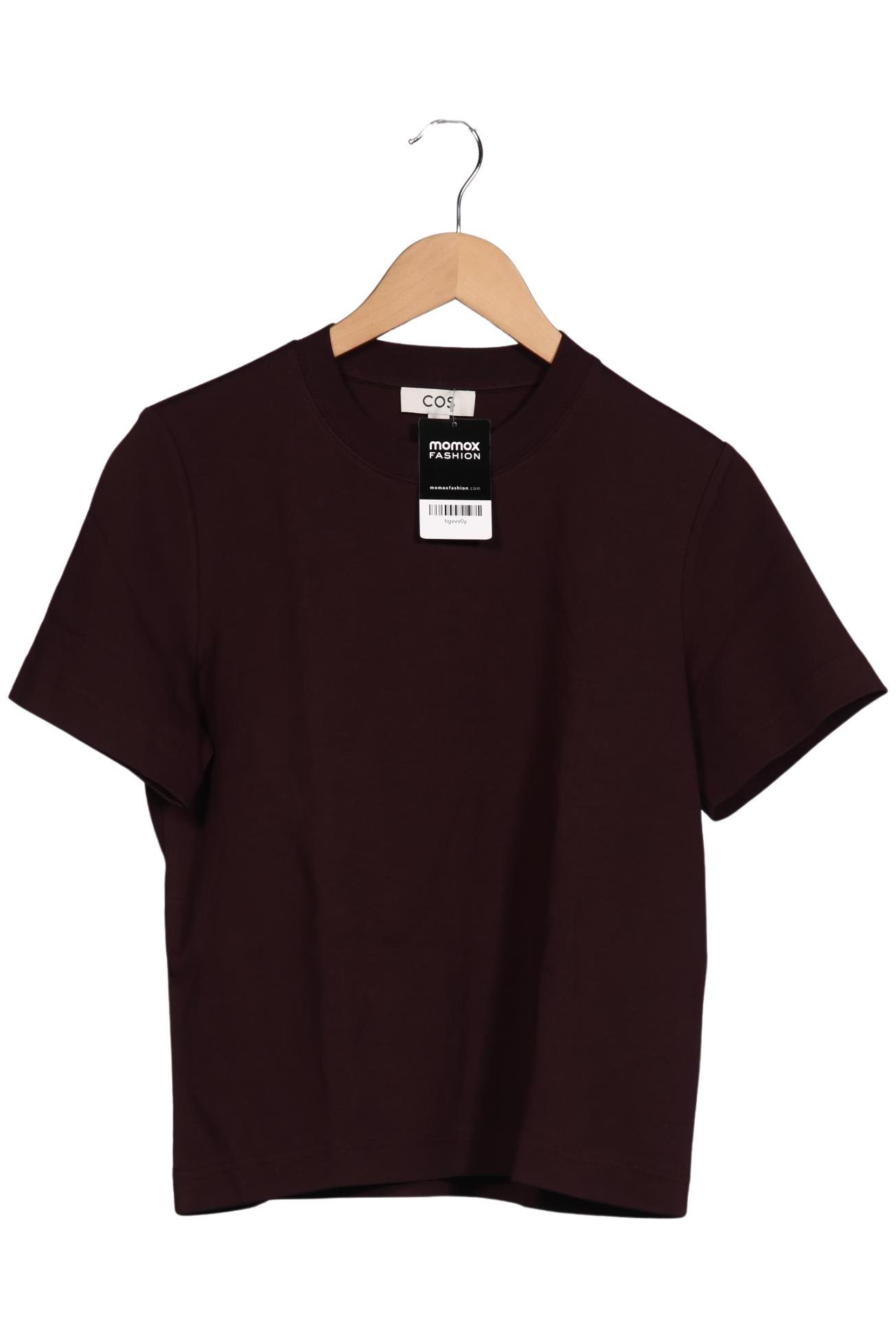 

COS Damen T-Shirt, braun, Gr. 38