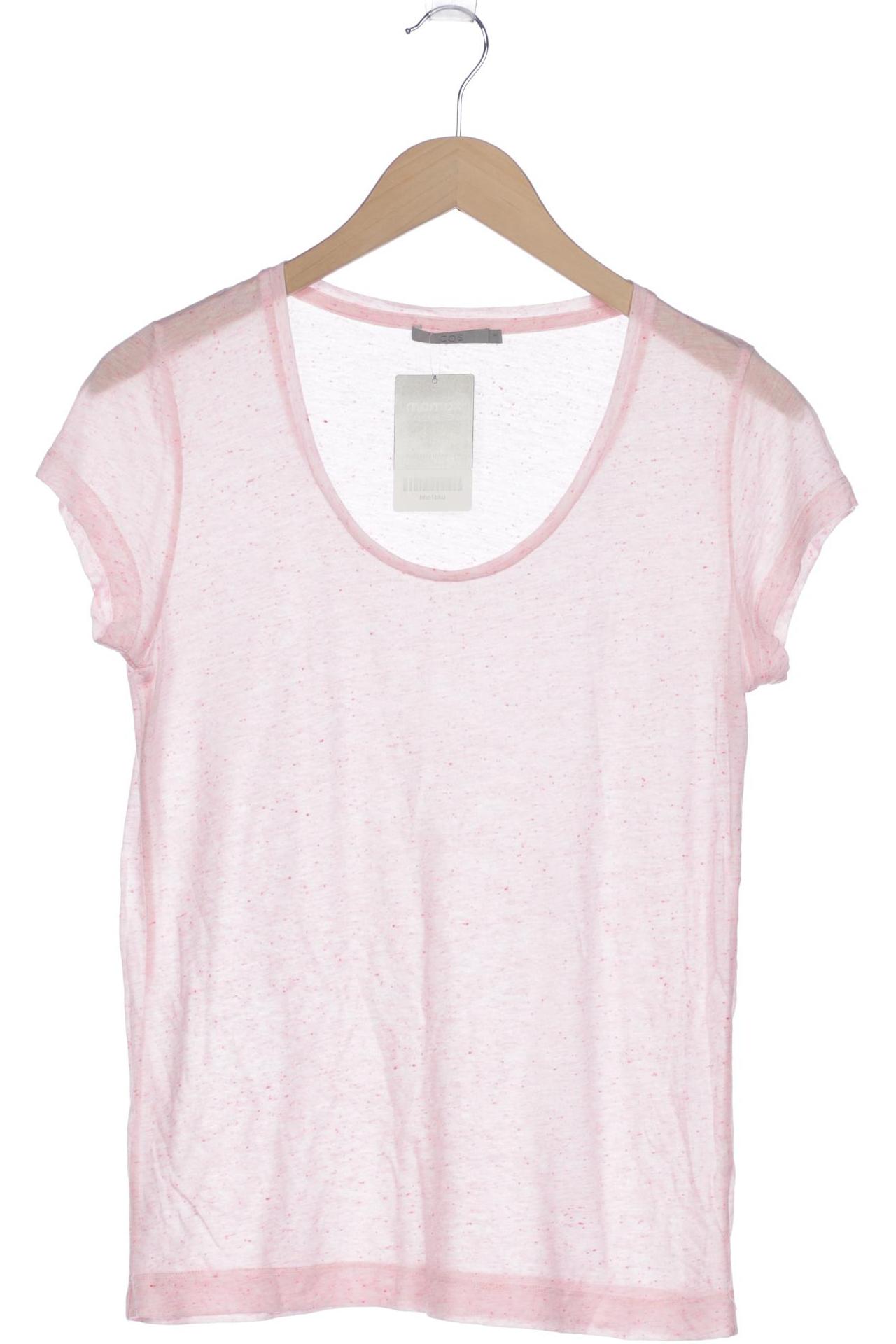 

COS Damen T-Shirt, pink, Gr. 36