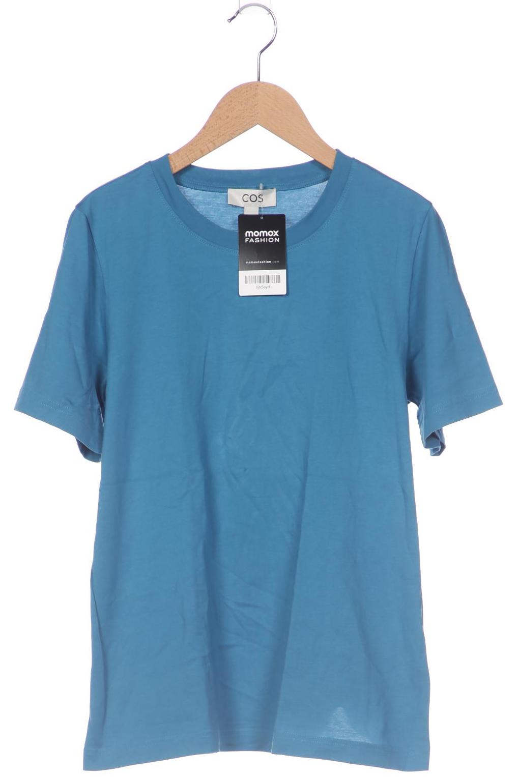 

COS Damen T-Shirt, blau, Gr. 36