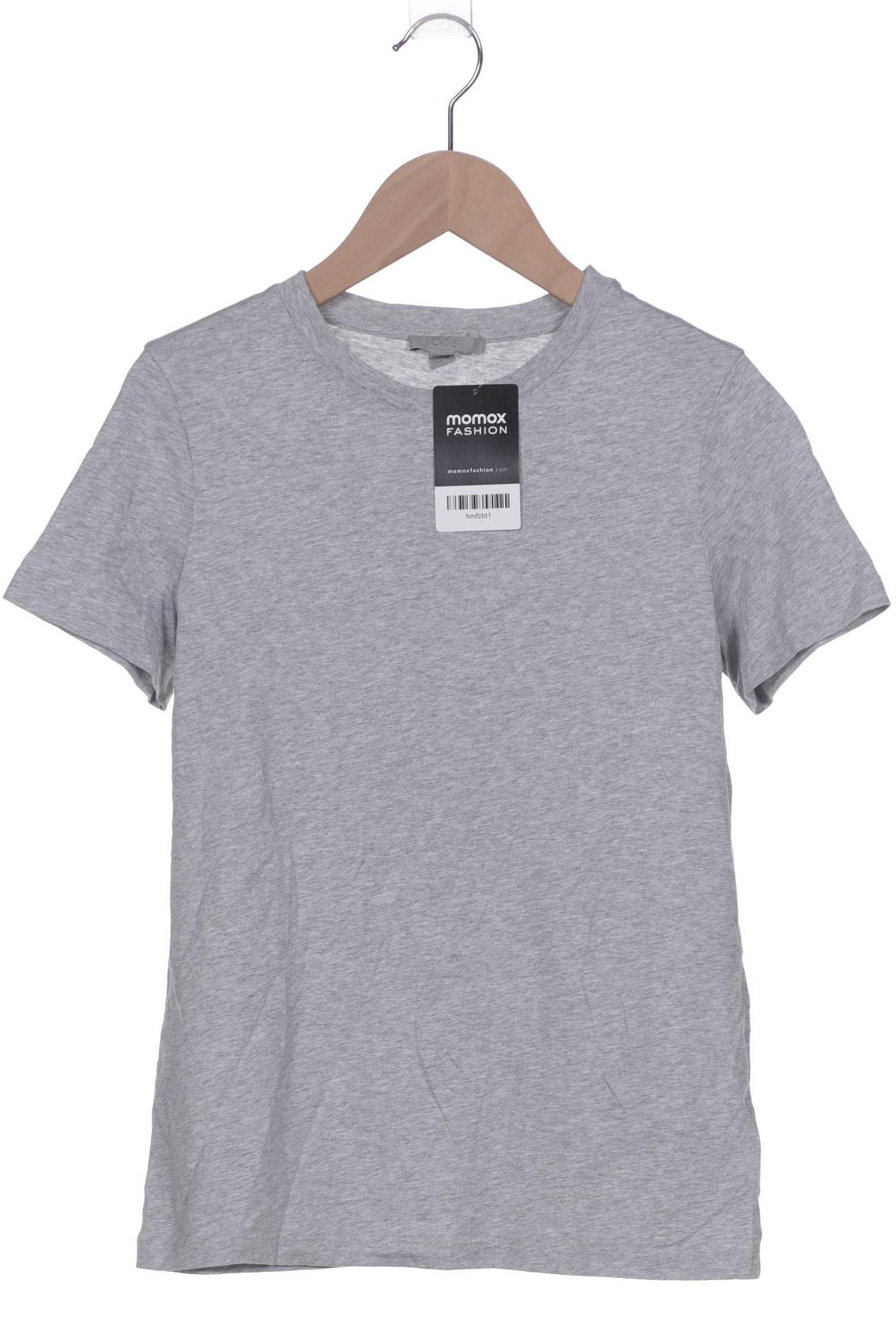 

COS Damen T-Shirt, grau, Gr. 34