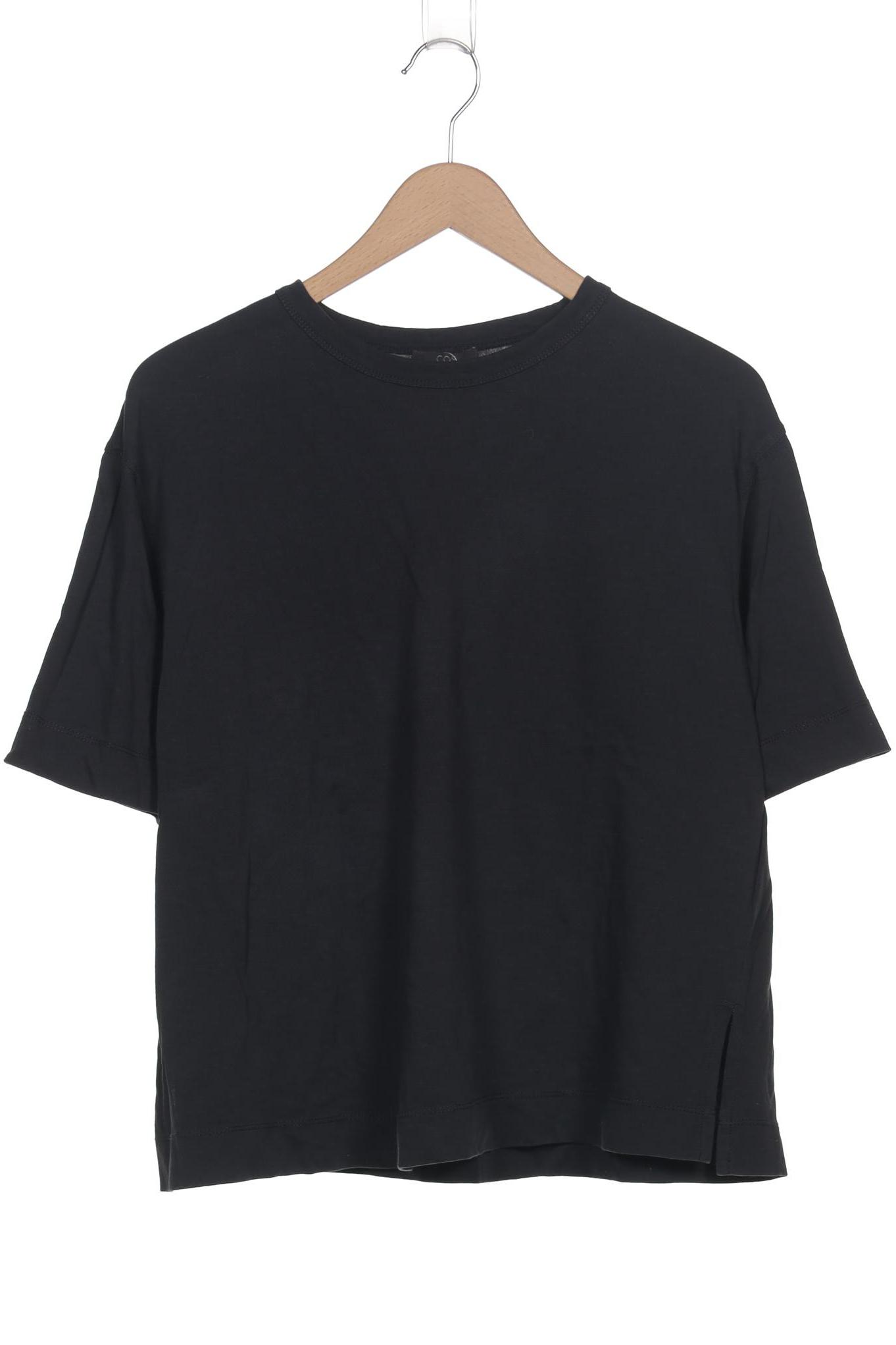 

COS Damen T-Shirt, schwarz, Gr. 36