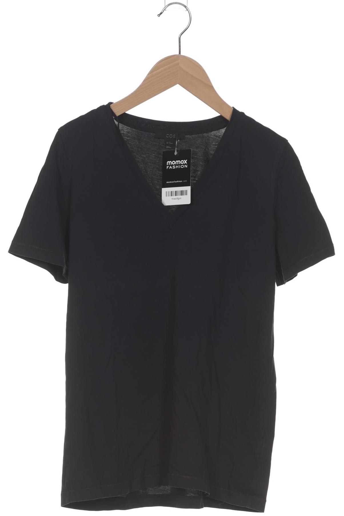 

COS Damen T-Shirt, marineblau, Gr. 34