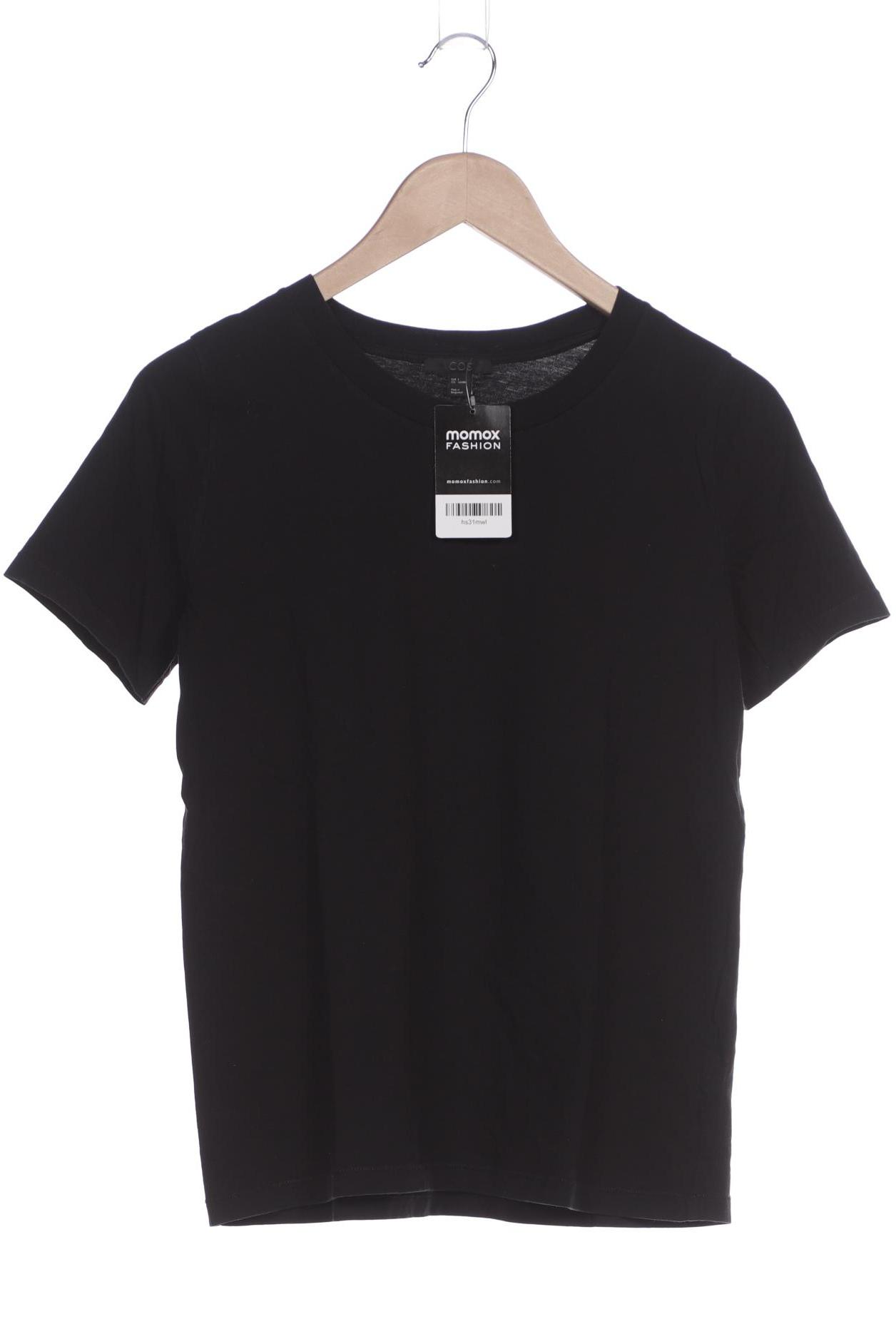 

COS Damen T-Shirt, schwarz, Gr. 36