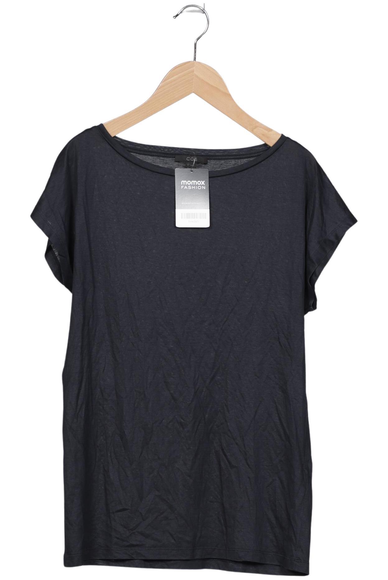 

COS Damen T-Shirt, marineblau, Gr. 36