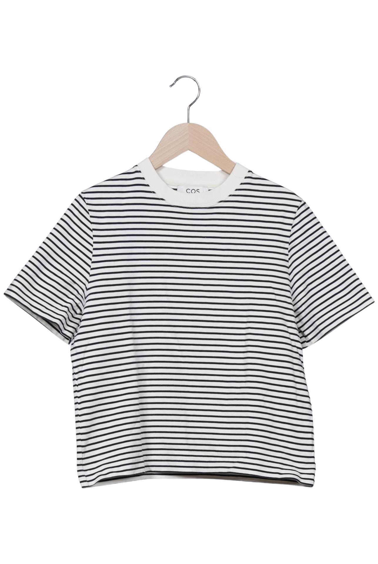 

COS Damen T-Shirt, cremeweiß, Gr. 36