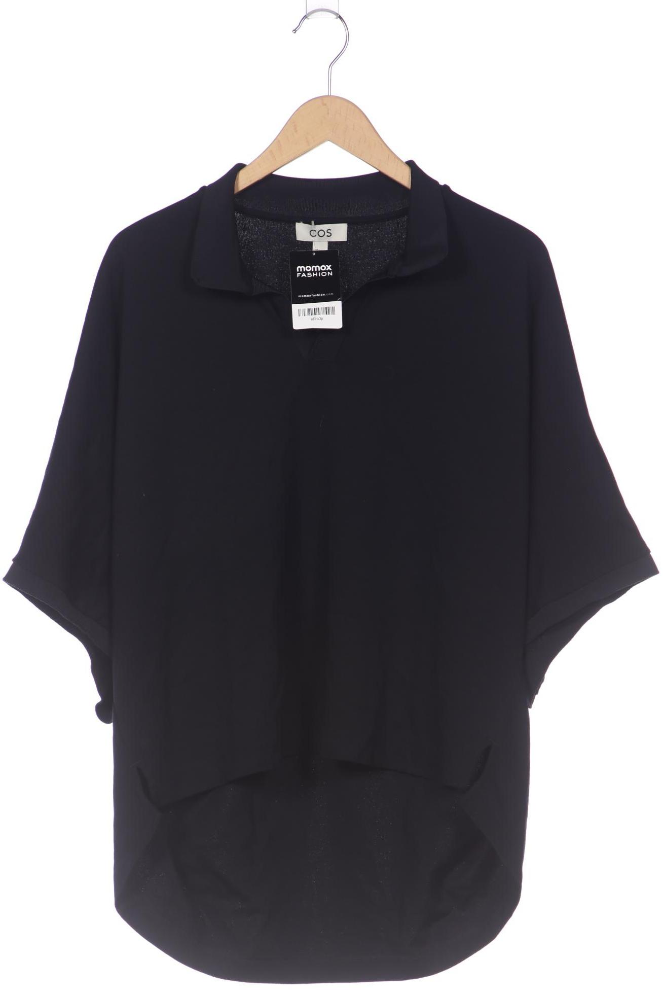 

COS Damen T-Shirt, marineblau, Gr. 42