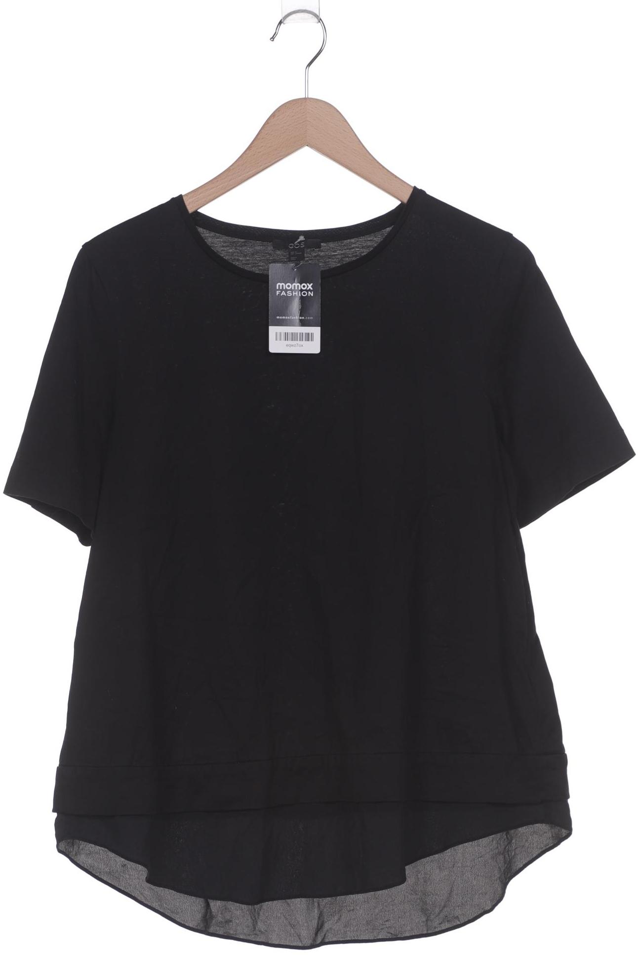 

COS Damen T-Shirt, schwarz, Gr. 38
