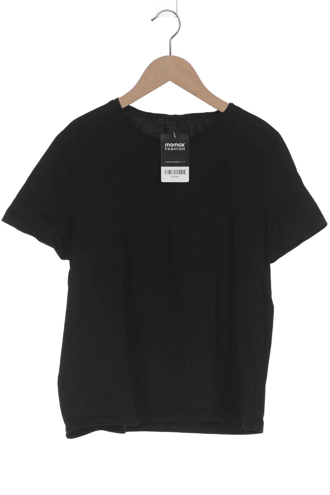 

COS Damen T-Shirt, schwarz, Gr. 38