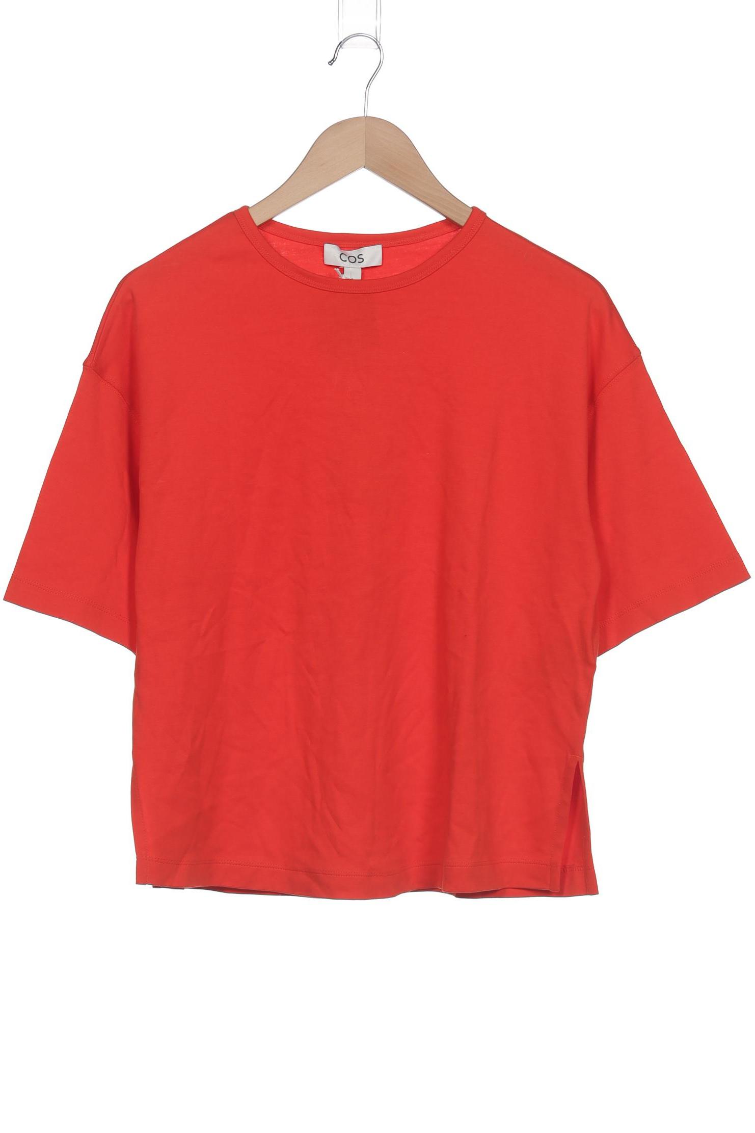 

COS Damen T-Shirt, rot, Gr. 34