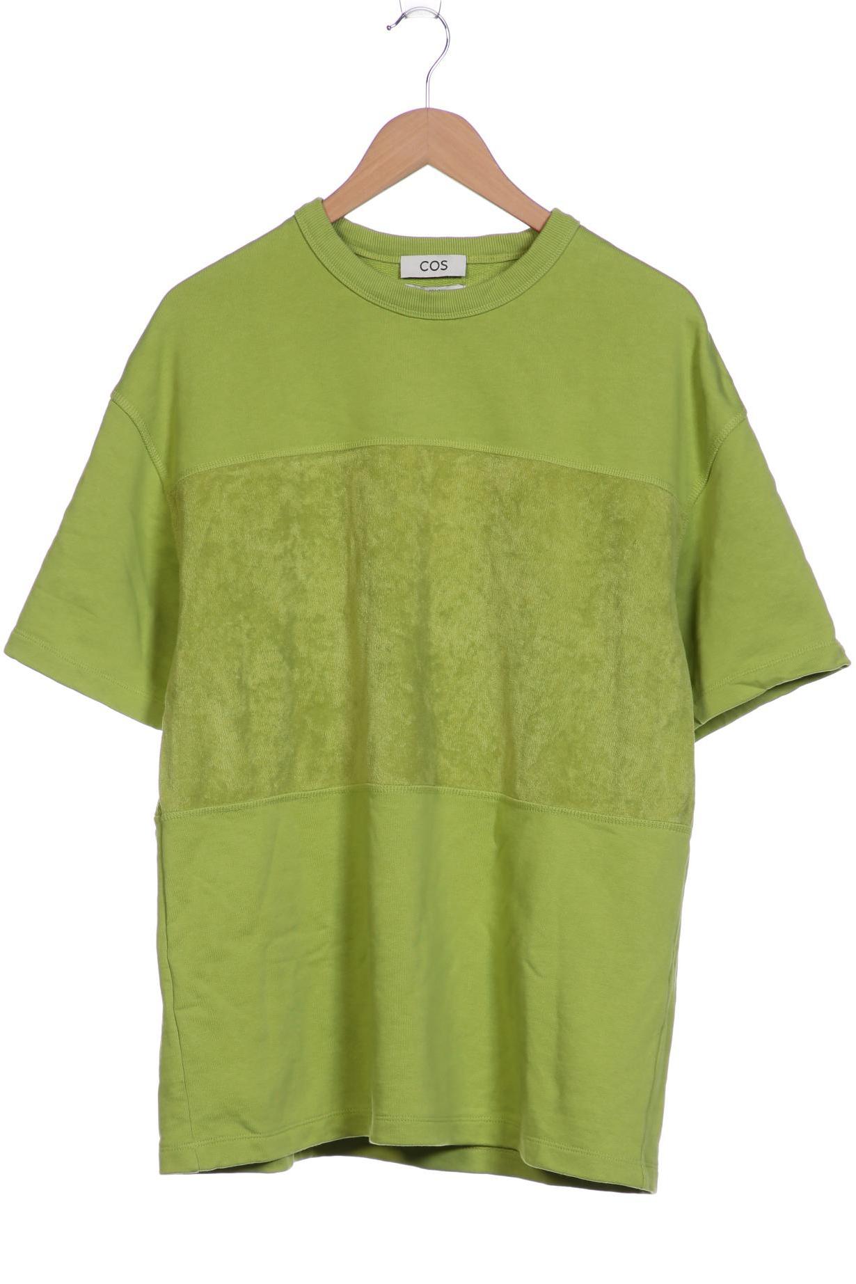 

COS Damen T-Shirt, grün, Gr. 38