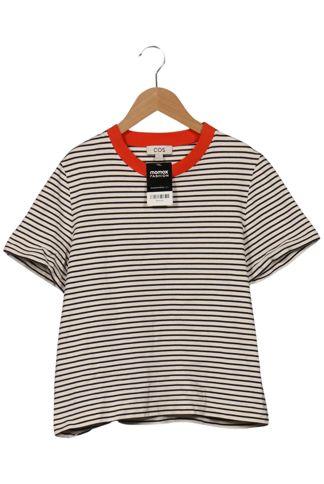 

COS Damen T-Shirt, marineblau, Gr. 42