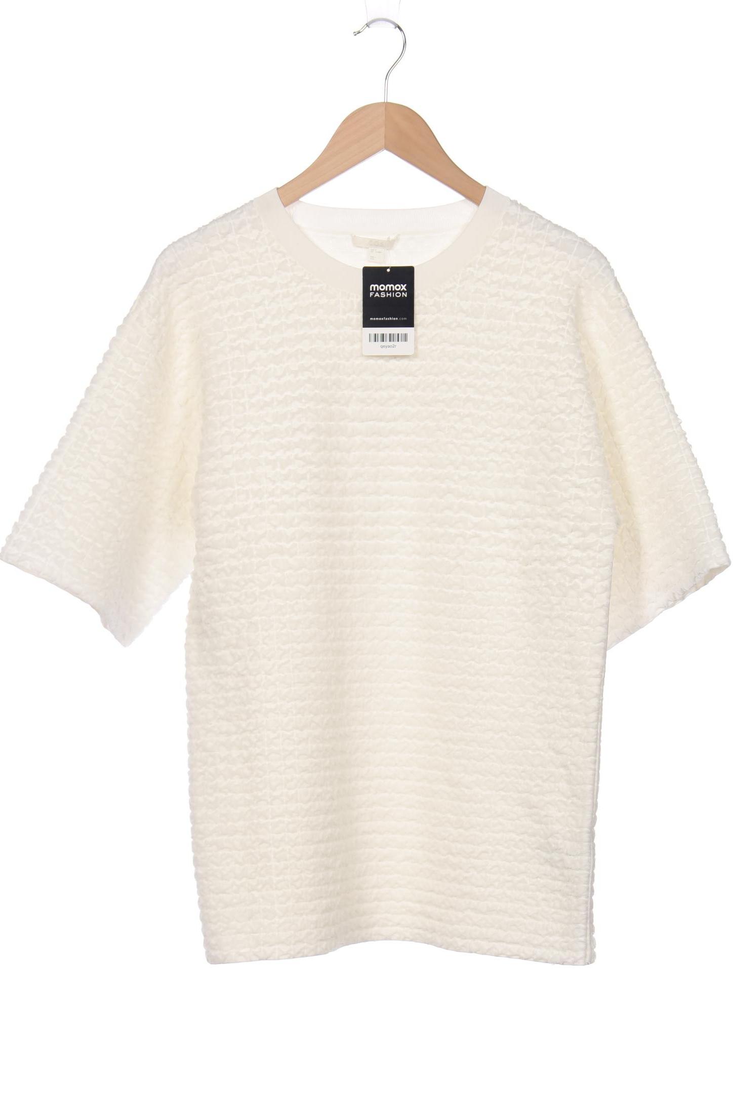 

COS Damen T-Shirt, cremeweiß, Gr. 36