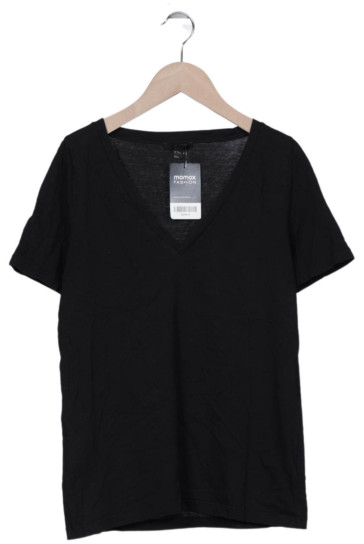 

COS Damen T-Shirt, schwarz, Gr. 34