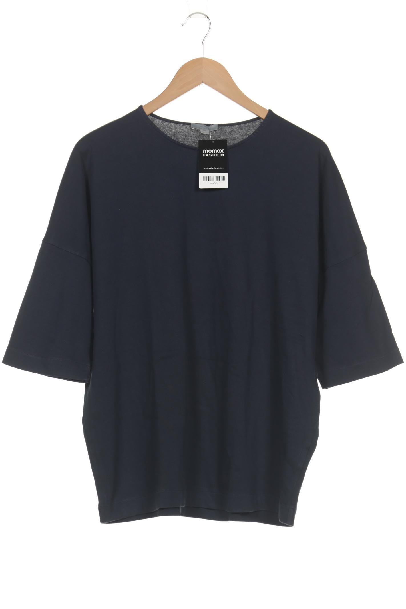 

COS Damen T-Shirt, marineblau, Gr. 36
