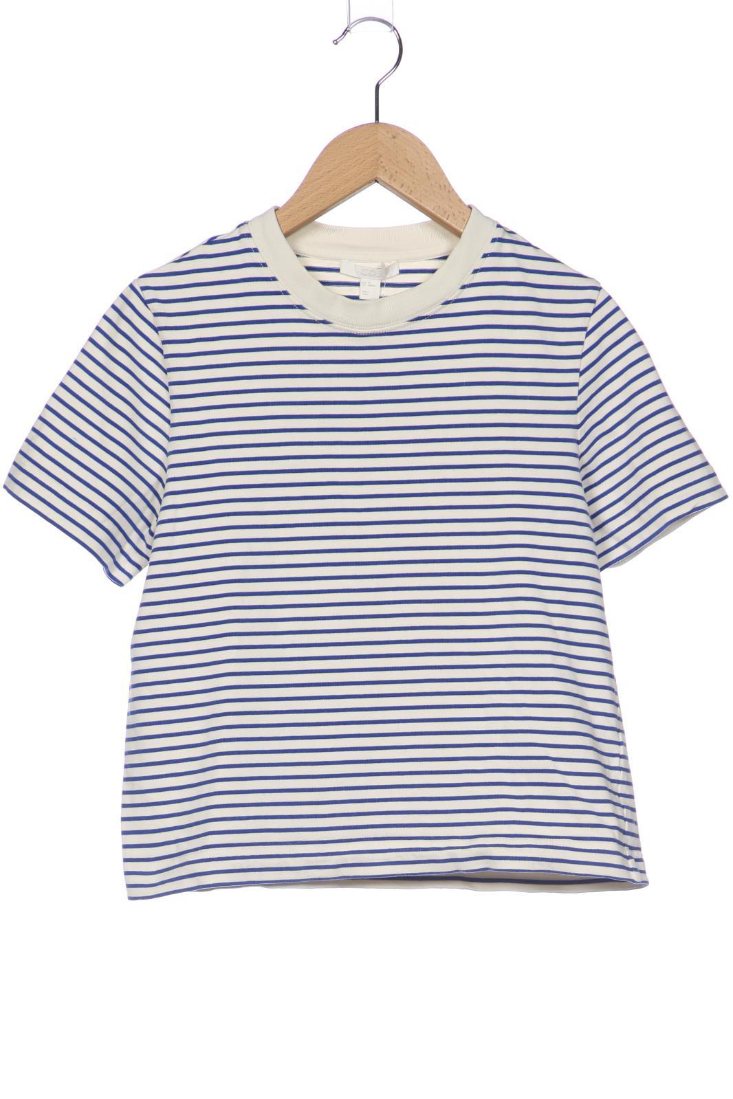 

COS Damen T-Shirt, cremeweiß