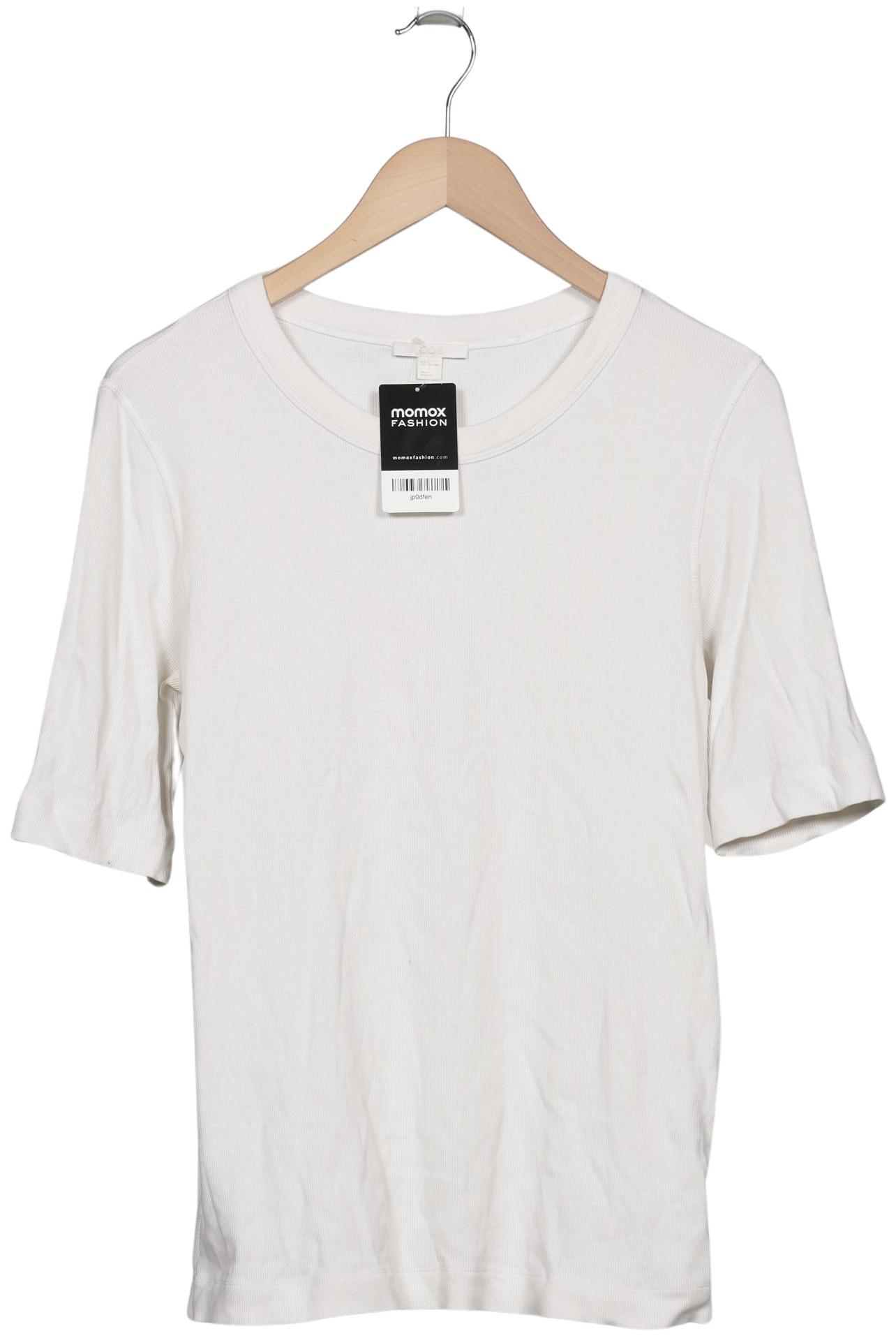 

COS Damen T-Shirt, weiß, Gr. 42