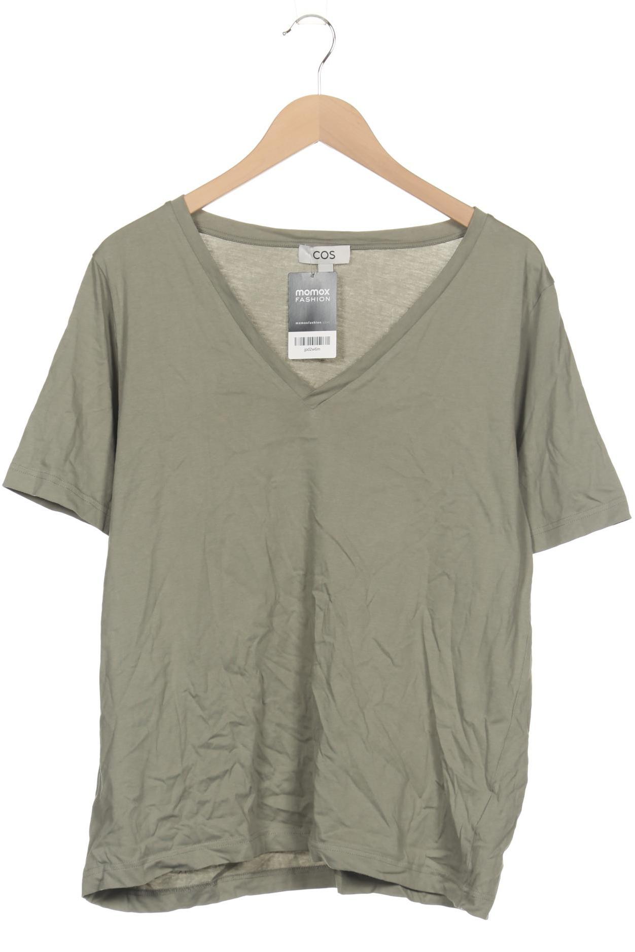 

COS Damen T-Shirt, grün, Gr. 42