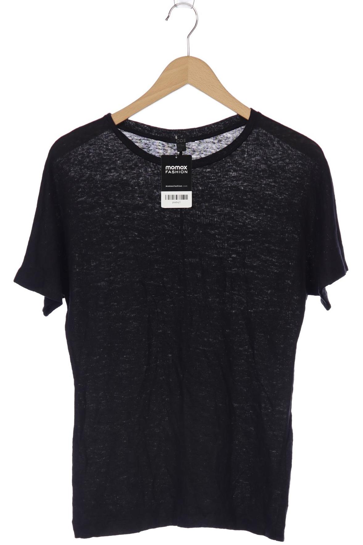 

COS Damen T-Shirt, marineblau, Gr. 34