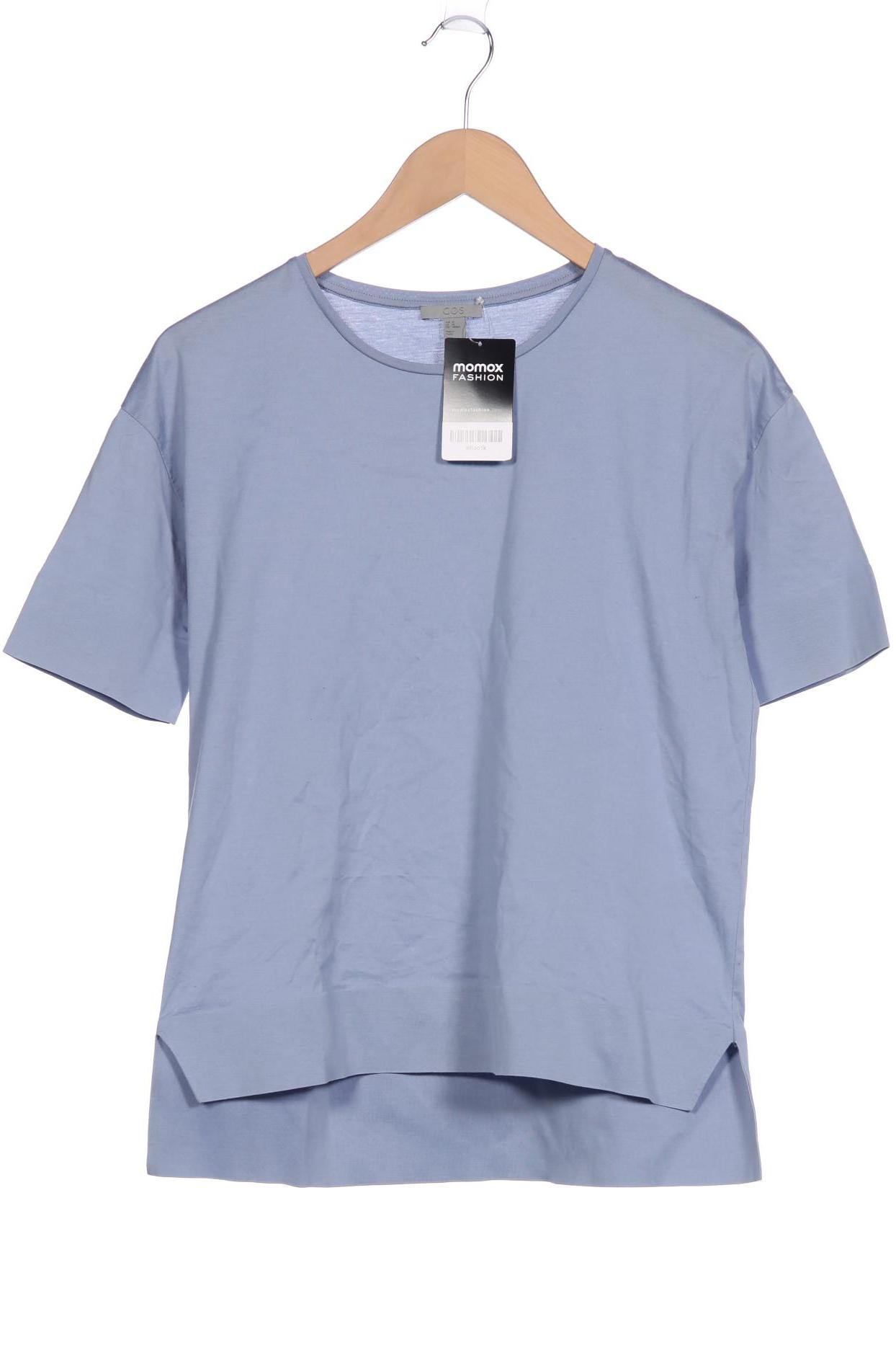 

COS Damen T-Shirt, blau, Gr. 34