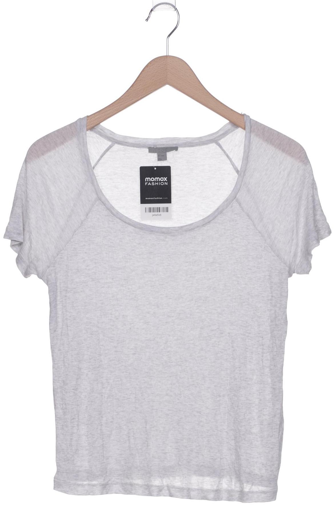 

COS Damen T-Shirt, grau, Gr. 36