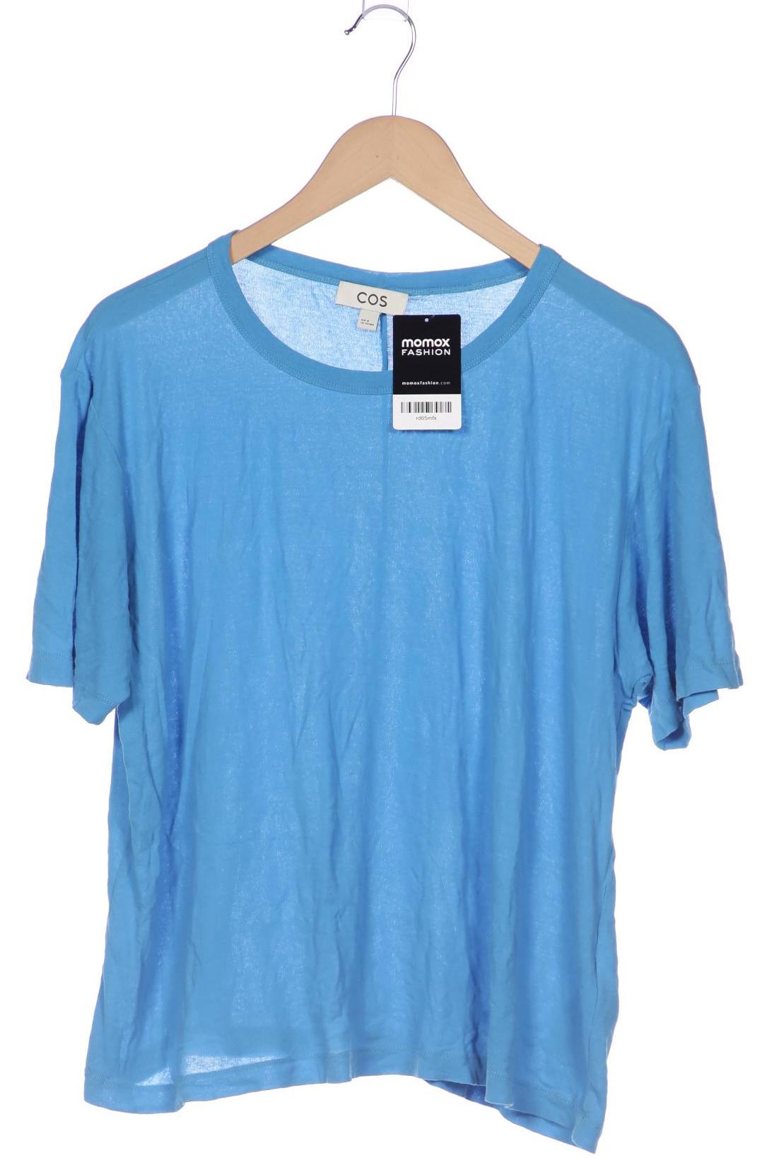 

COS Damen T-Shirt, blau, Gr. 38
