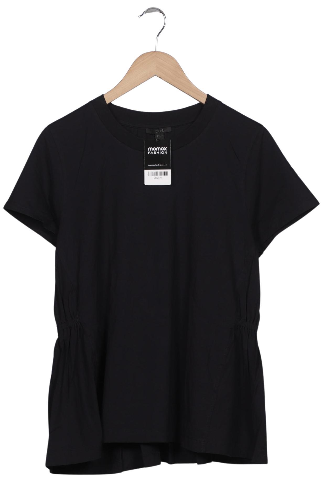 

COS Damen T-Shirt, marineblau, Gr. 42