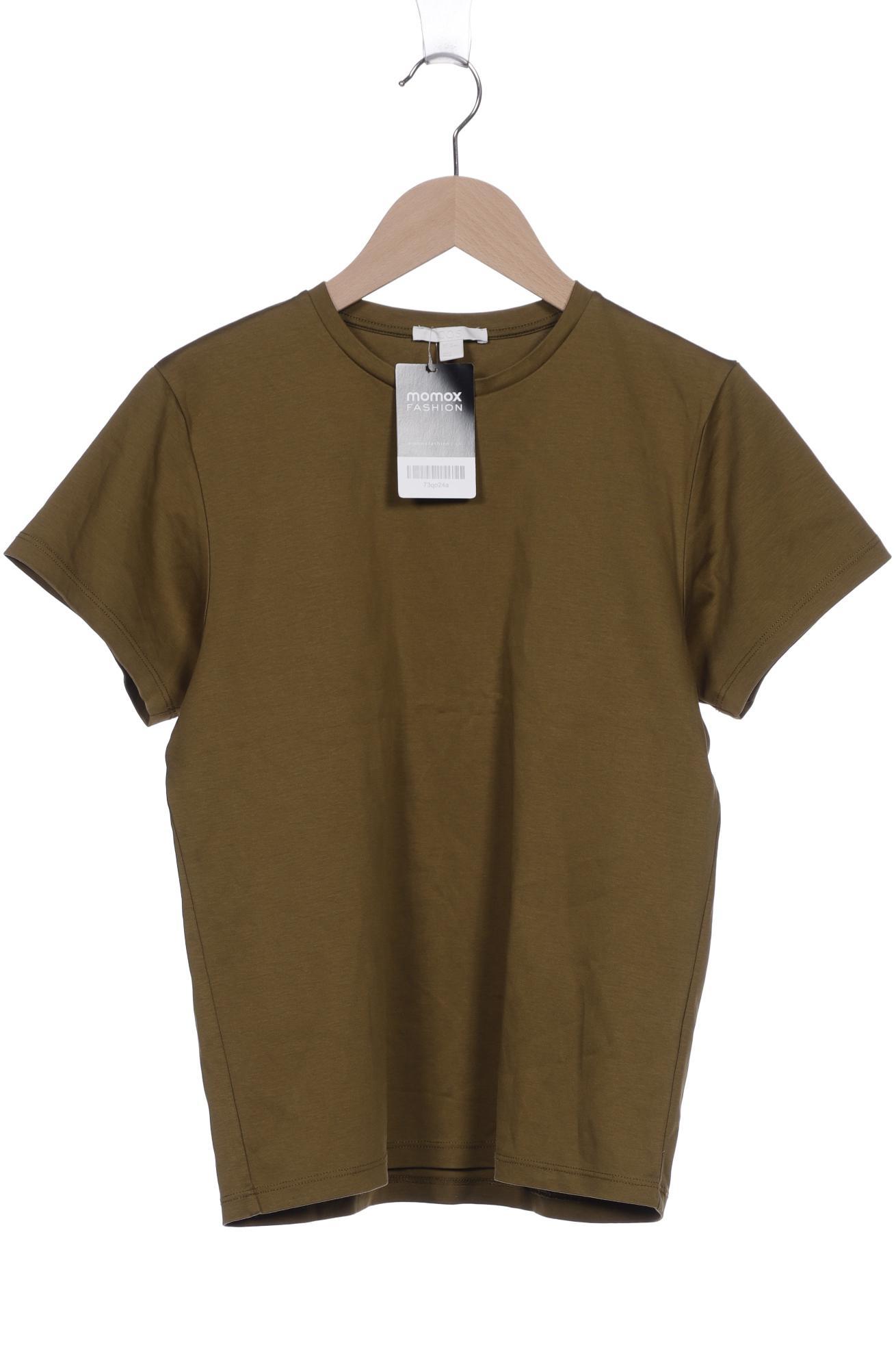 

COS Damen T-Shirt, grün, Gr. 34