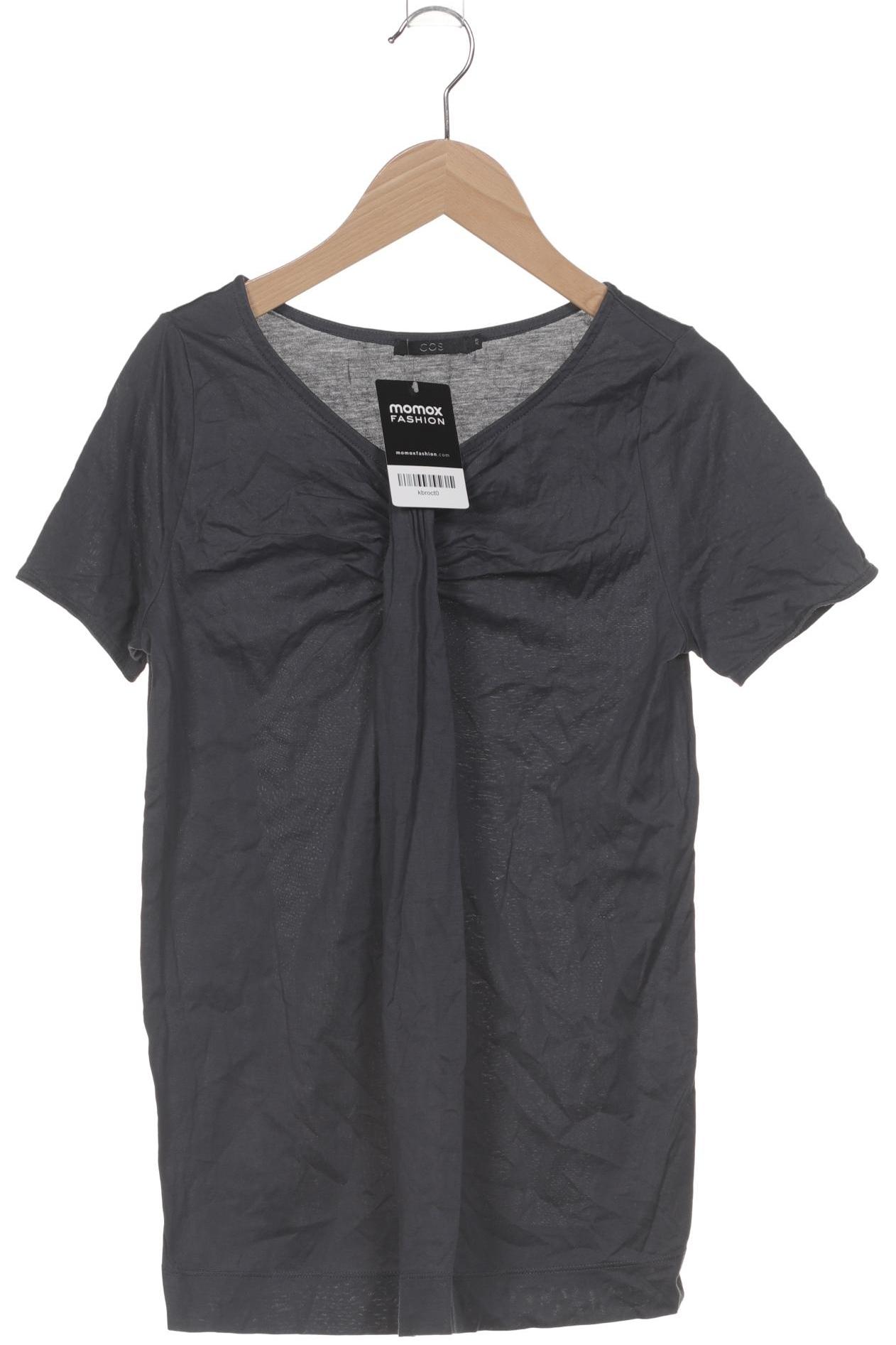 

COS Damen T-Shirt, grau, Gr. 34