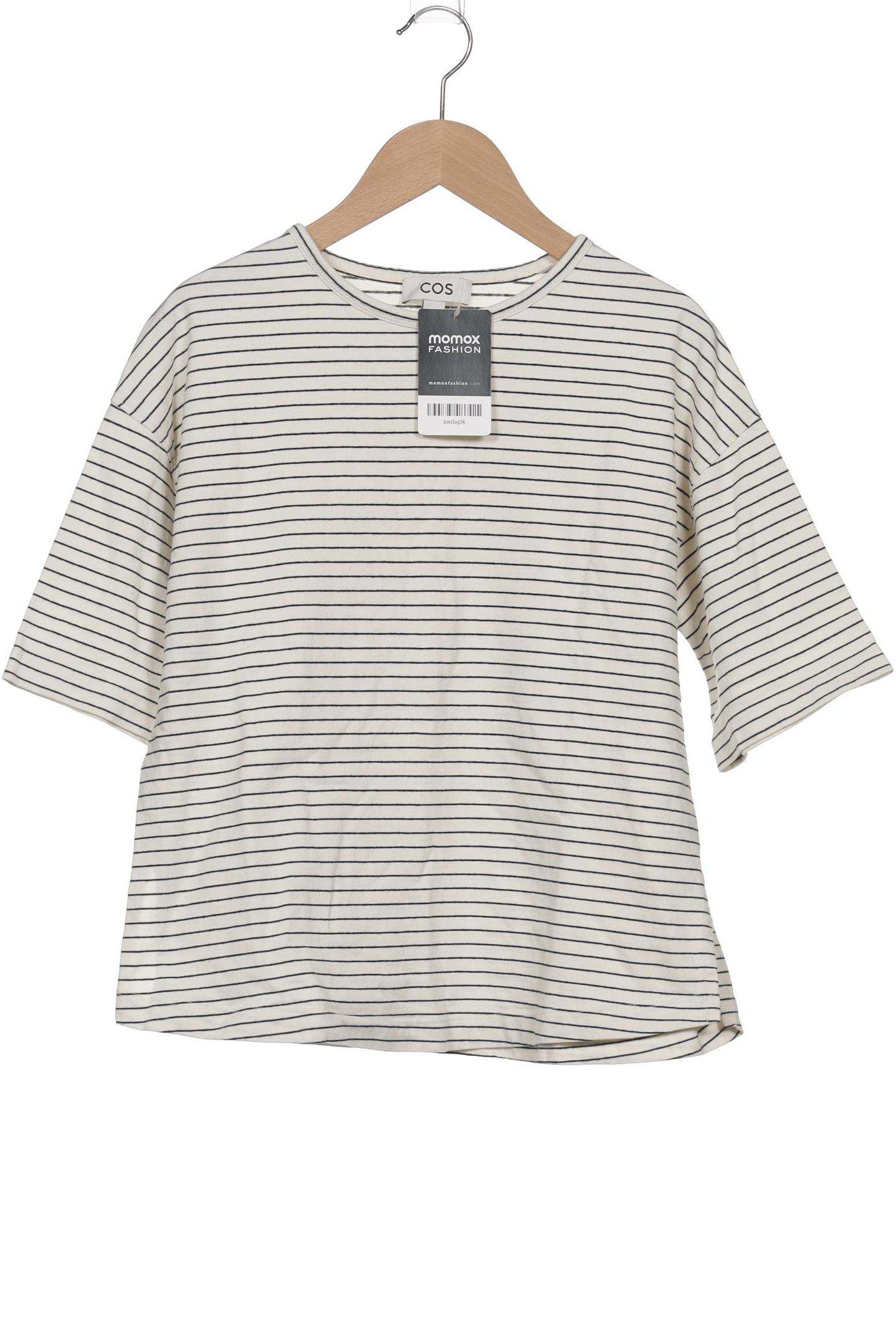 

COS Damen T-Shirt, weiß, Gr. 34