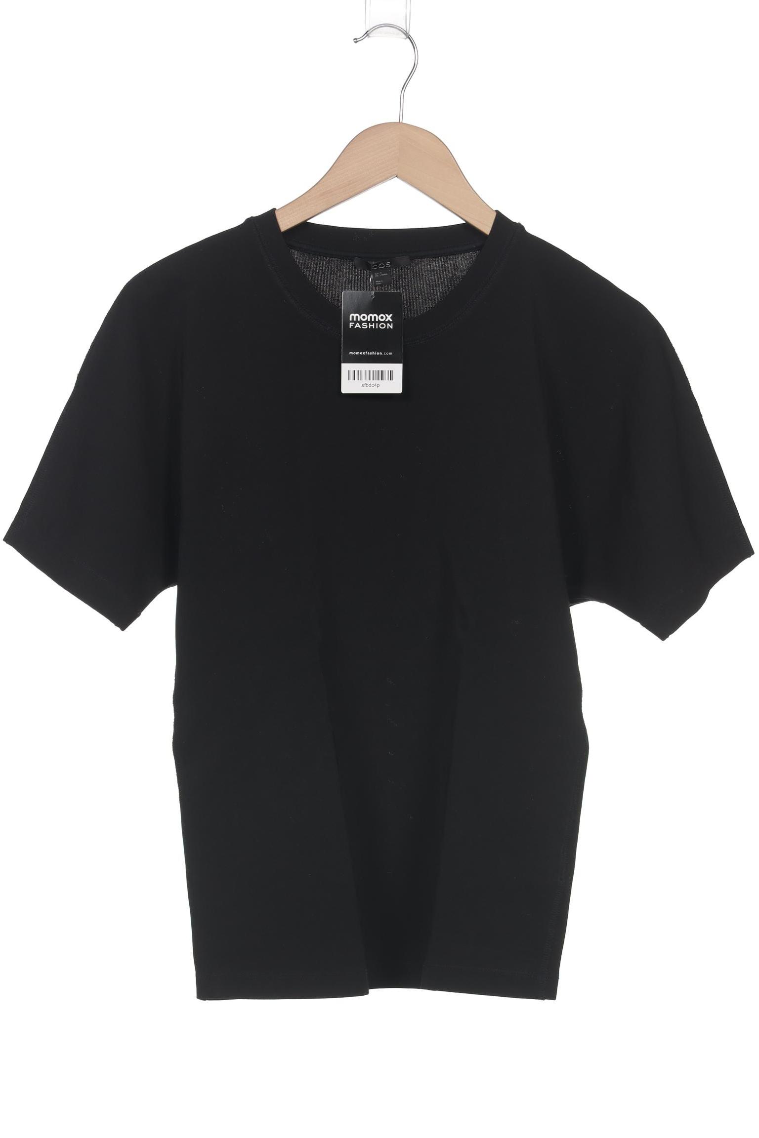 

COS Damen T-Shirt, schwarz, Gr. 38
