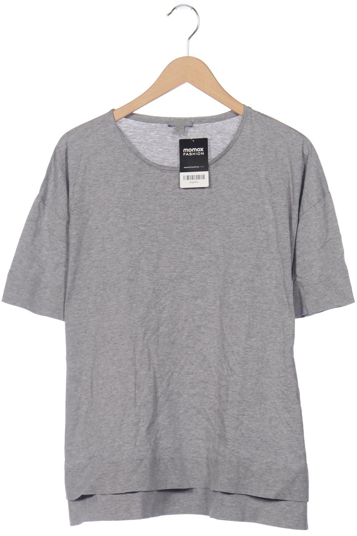 

COS Damen T-Shirt, grau, Gr. 64