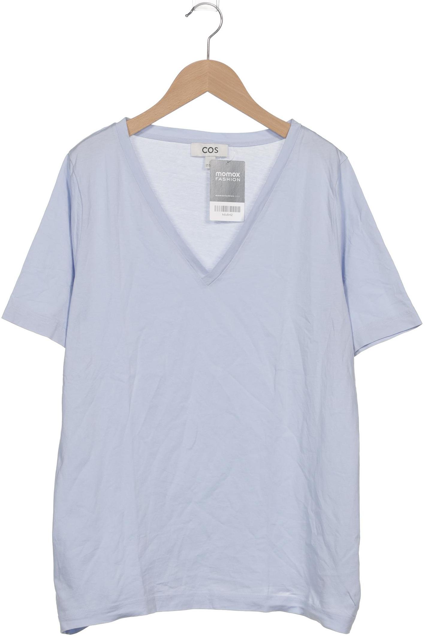 

COS Damen T-Shirt, hellblau, Gr. 38