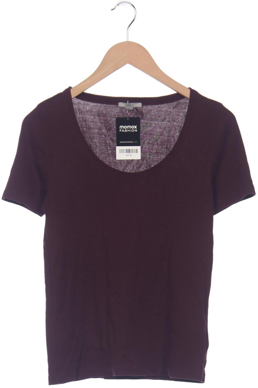 

COS Damen T-Shirt, bordeaux, Gr. 36