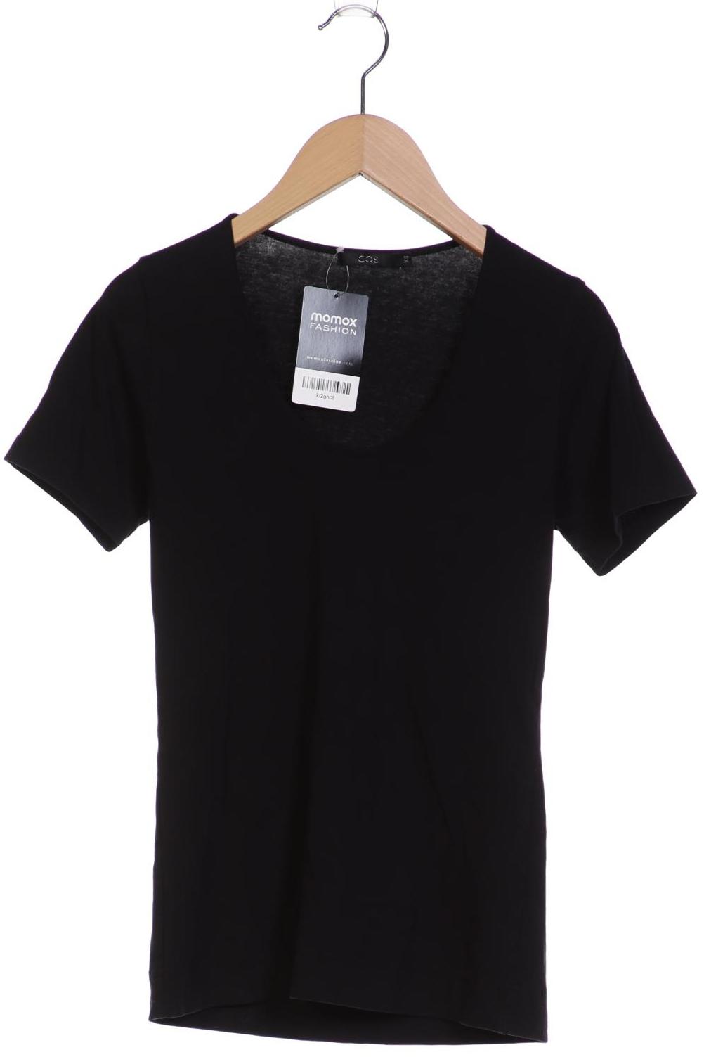 

COS Damen T-Shirt, schwarz