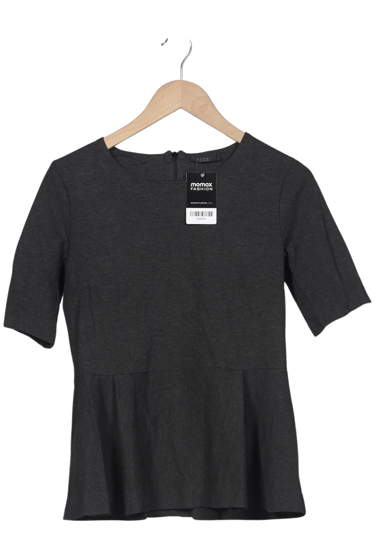 

COS Damen T-Shirt, grau, Gr. 38