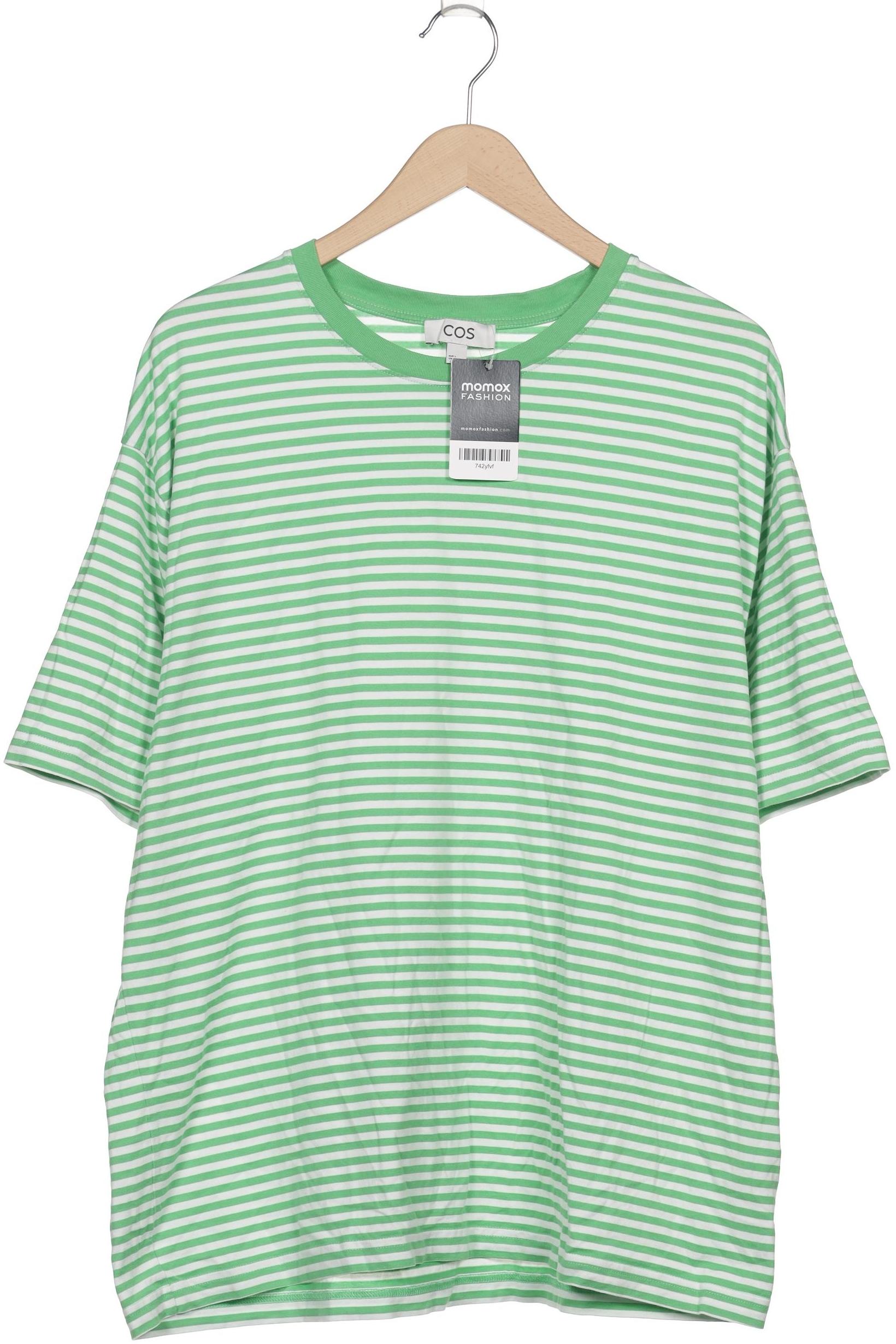 

COS Damen T-Shirt, grün, Gr. 42