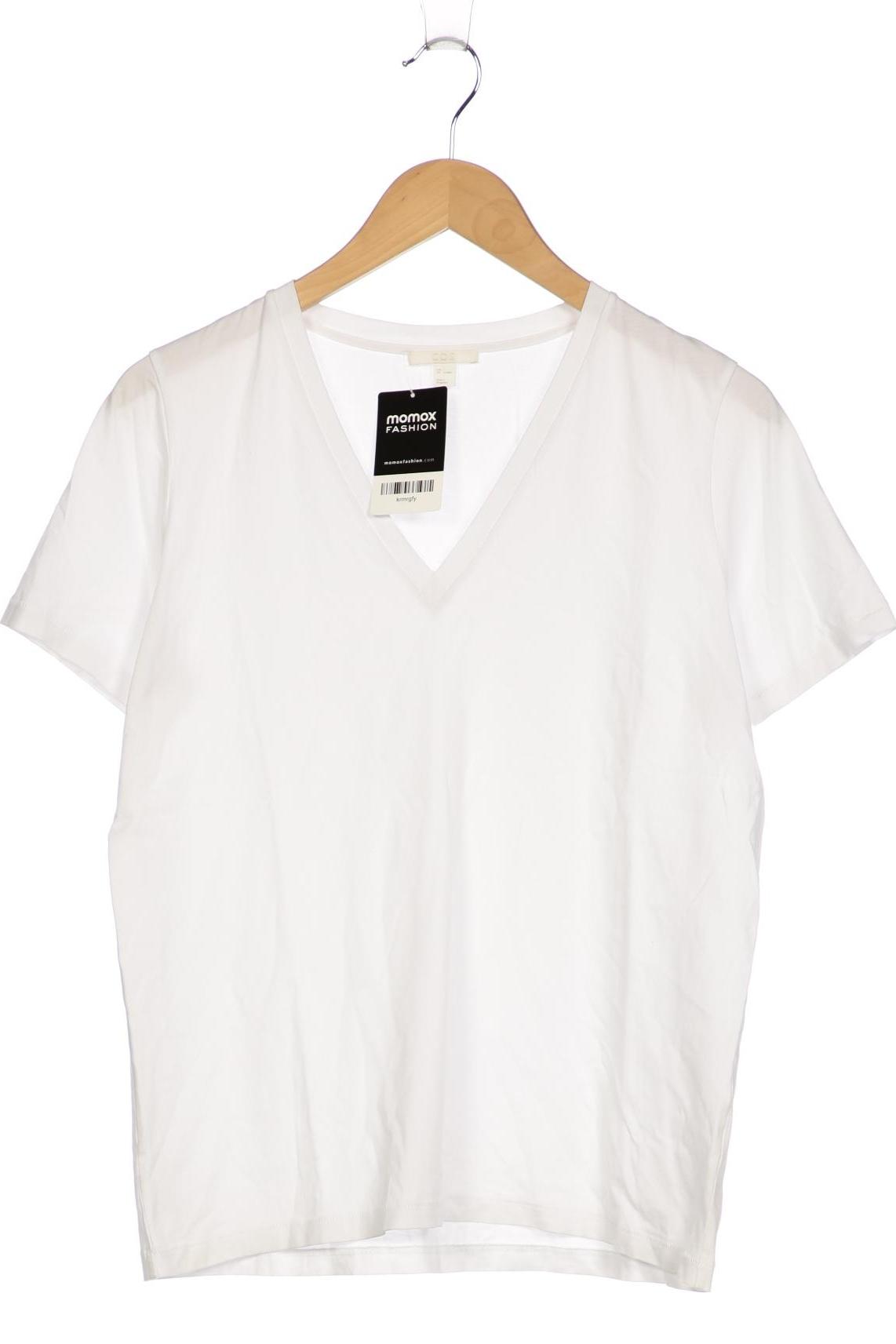 

COS Damen T-Shirt, weiß, Gr. 36