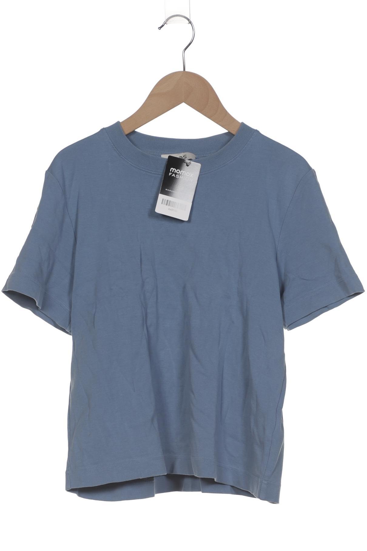 

COS Damen T-Shirt, blau, Gr. 36