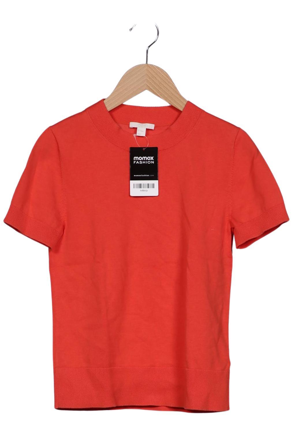 

COS Damen T-Shirt, orange, Gr. 34