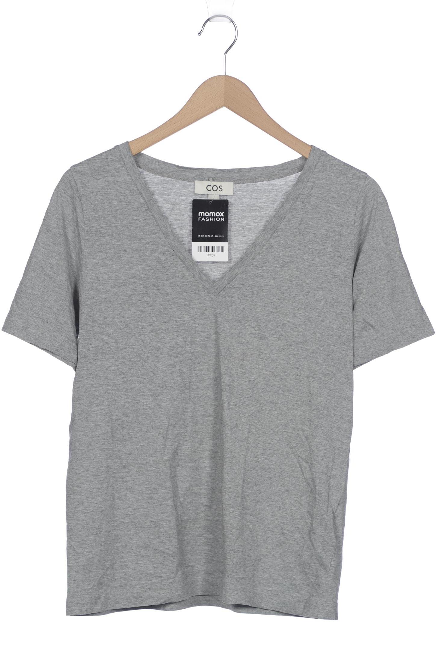 

COS Damen T-Shirt, grau, Gr. 36