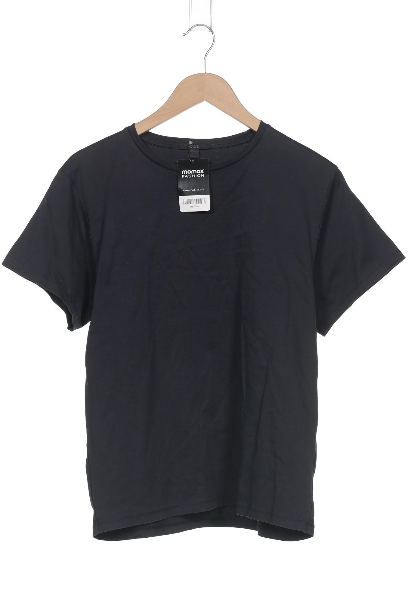 

COS Damen T-Shirt, marineblau, Gr. 42