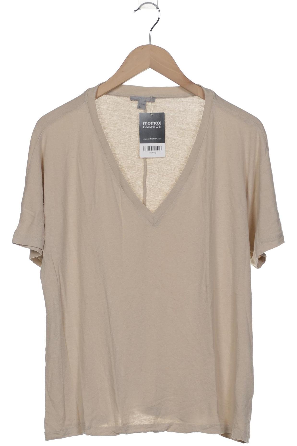 

COS Damen T-Shirt, beige, Gr. 42