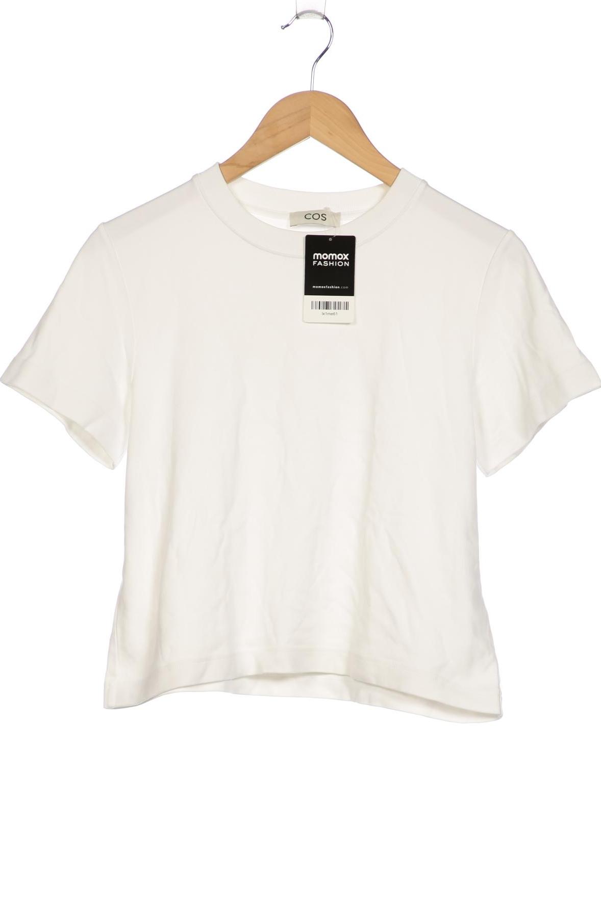 

COS Damen T-Shirt, weiß, Gr. 36