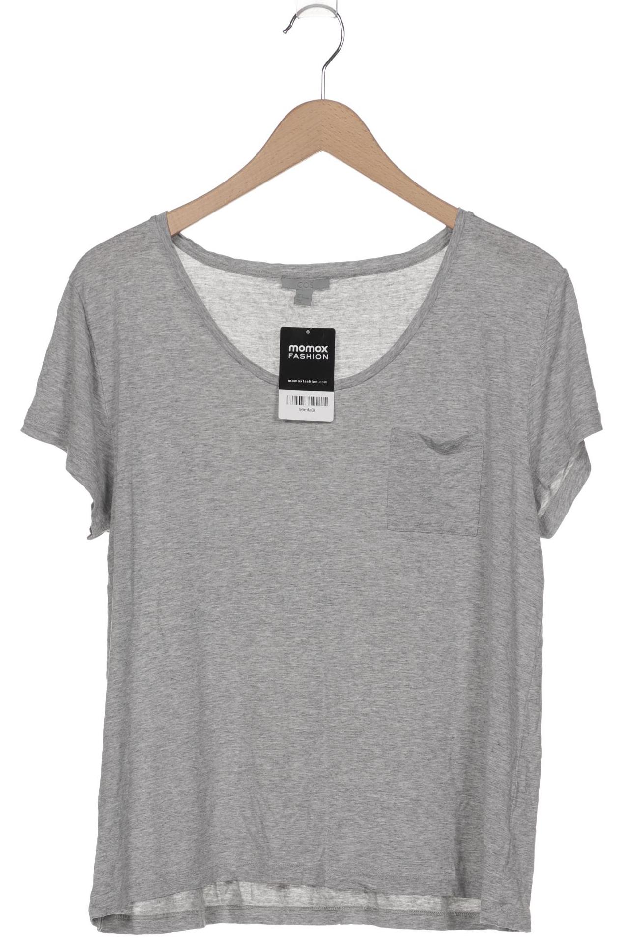

COS Damen T-Shirt, grau, Gr. 42