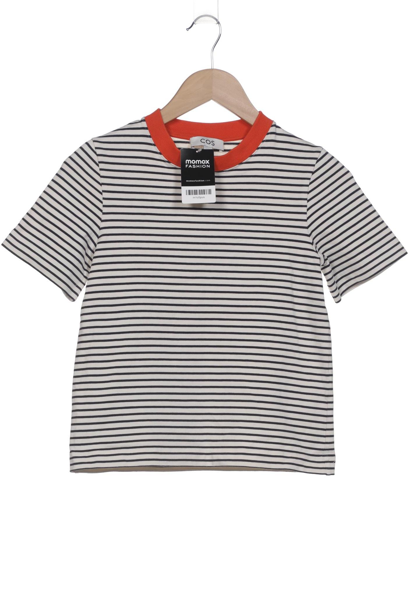 

COS Damen T-Shirt, weiß, Gr. 34